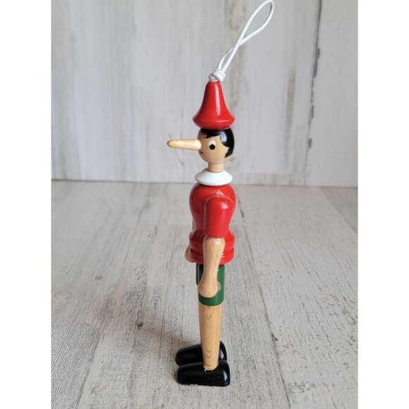 Pinocchio adjustable ornament toy jointed doll figure - Picture 3 of 7